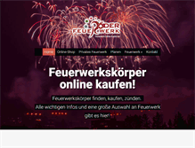 Tablet Screenshot of feuerwerk-online-kaufen.de